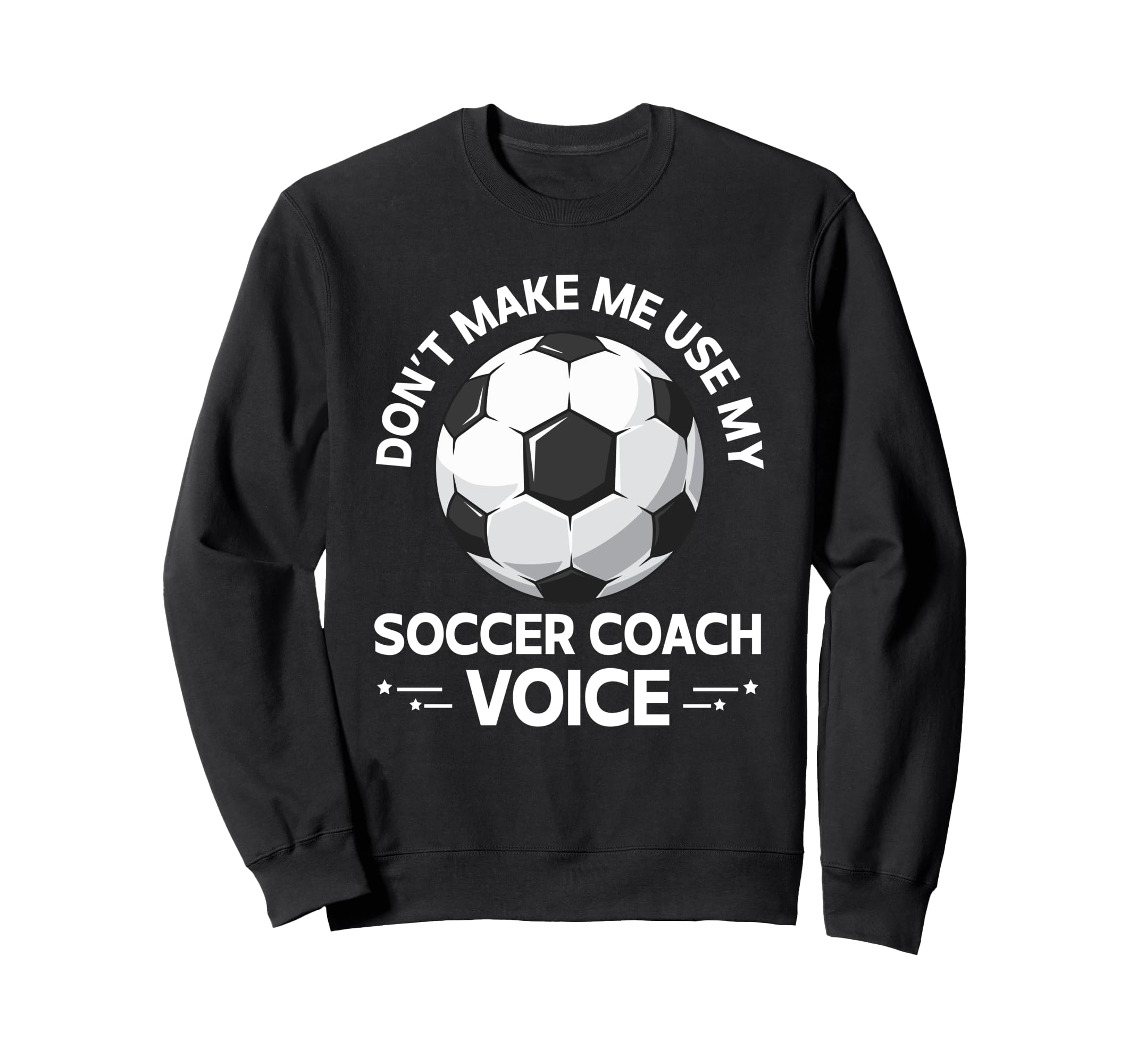 Coaching Soccer Dad Coach Soccer Sweatshirt - Custom Art Print Men Women