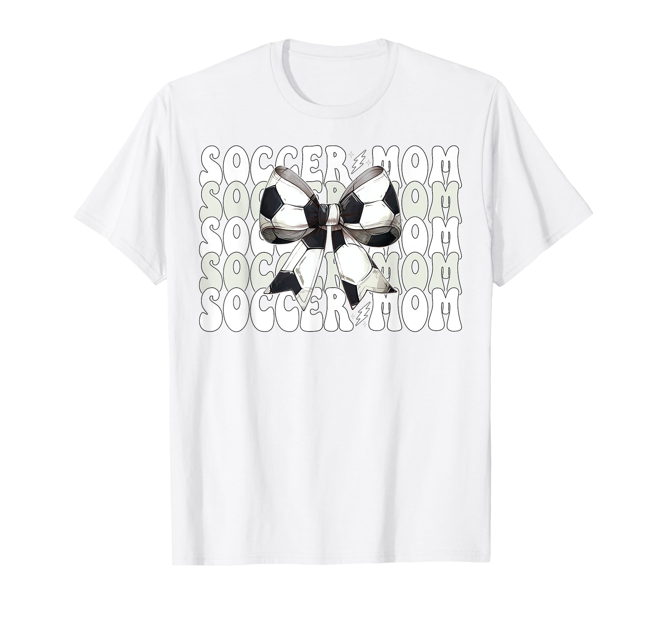 Soccer Mom Soccer Mama Mothers Day T-Shirt - Aesthetic Graphic Unisex