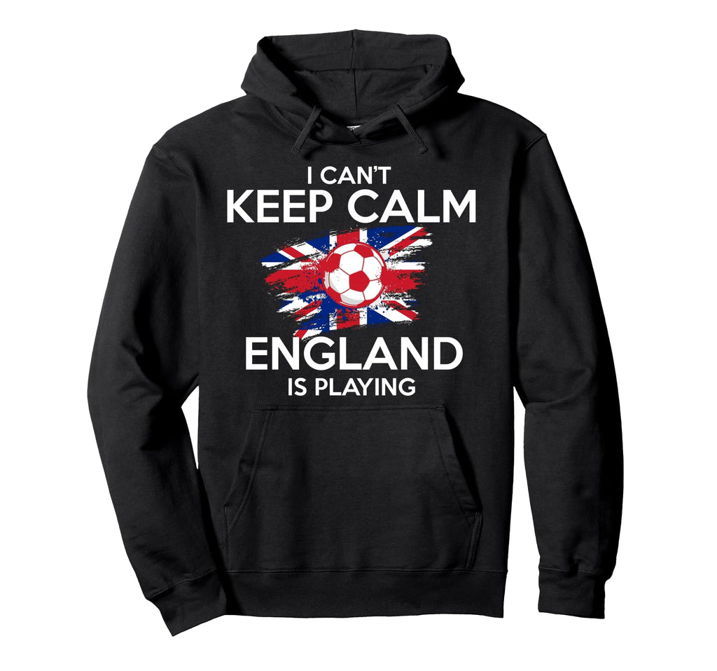 England Soccer Football Game Player Fan Hoodie - Graphic Print Unisex