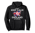 England Soccer Football Game Player Fan Hoodie - Graphic Print Men Women