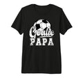 Mens Soccer Goalie Papa Grandpa T-Shirt - Fun Novelty Design for Adults