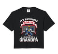 My Favorite Goalie Calls Me Grandpa Hoodie - Aesthetic Graphic Unisex