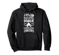 My Favorite Hockey Goalie Sister Hoodie - Minimalist Print Men Women