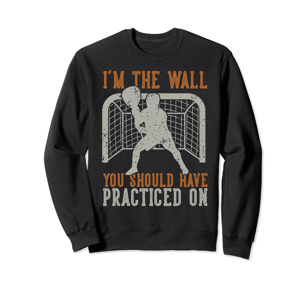 Lax Goalie Sport Lacrosse Goalkeeper Sweatshirt - Minimalist Print Unisex