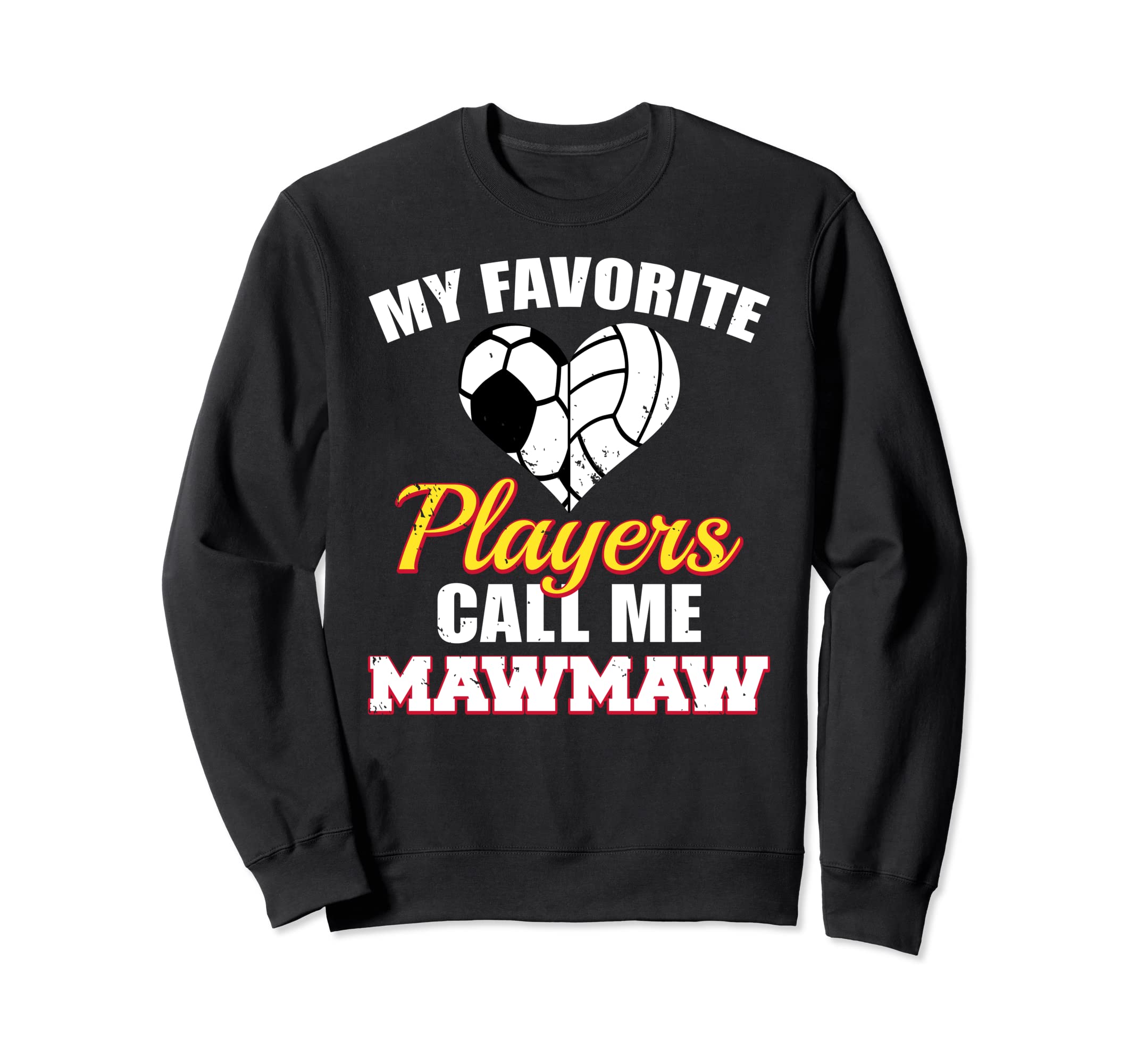 My Favorite Players Call Me Mawmaw Sweatshirt - Custom Art Print Unisex
