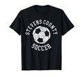 Stevens County Soccer Distressed T-Shirt - Casual Everyday Wear for Adults