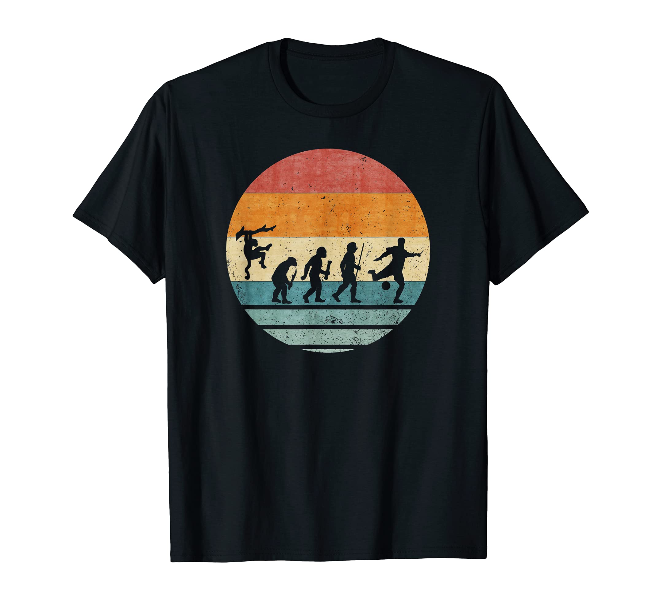 Evolution Soccer Player Football T-Shirt - Aesthetic Graphic Unisex