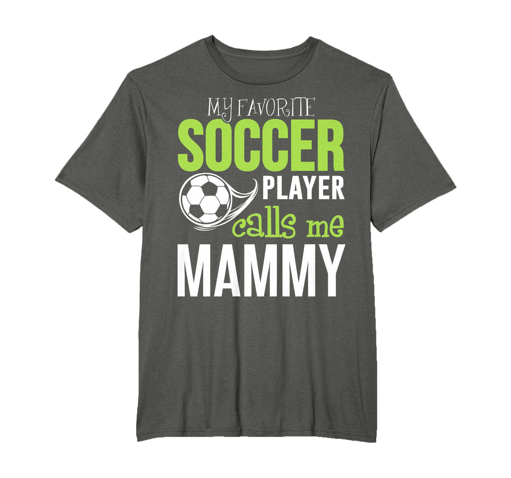 Soccer Mammy My Favorite Player T-Shirt - Streetwear Style for Adults