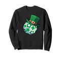 Soccer Leprechaun St Patricks Day Sweatshirt - Streetwear Style Unisex