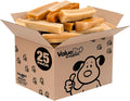 ValueBull Himalayan Yak Cheese Dog Chews, Medium, 25 ct Bulk Pack - Long Lasting for Aggressive Chewers, All Natural, Healthy & Safe, Low Odor Nepal Yak Milk Chews
