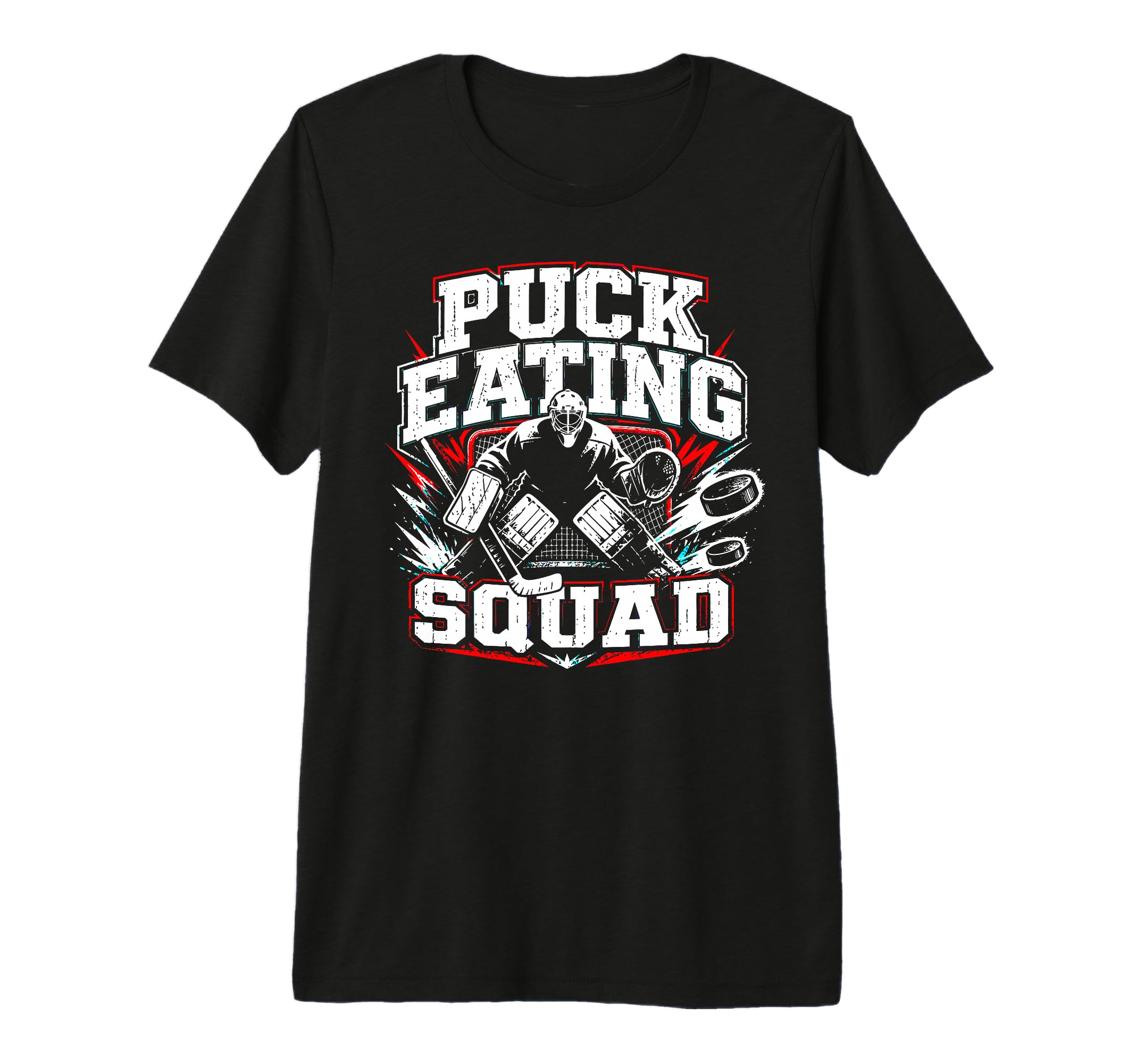Ice Hockey Goalie Team Goalkeeper Hockey T-Shirt - Streetwear Style Unisex