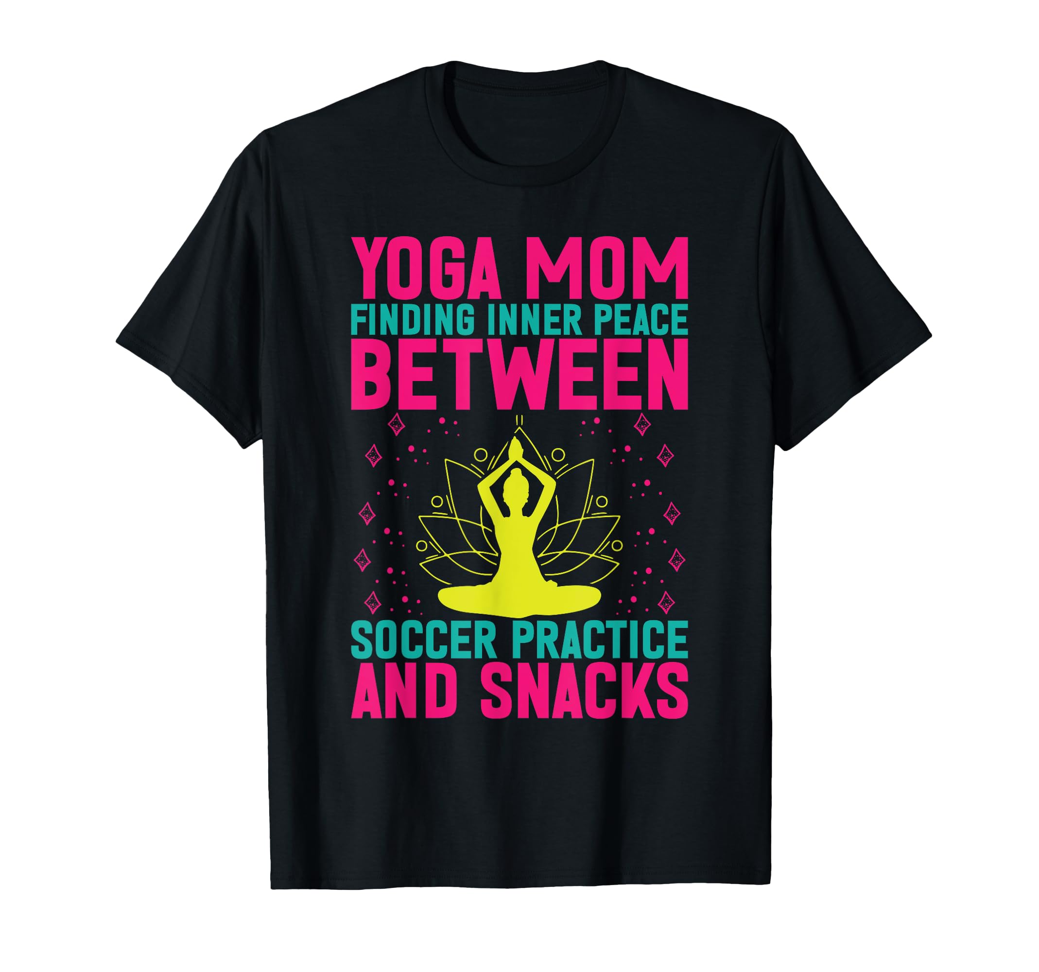 Finding Inner Peace Between Soccer T-Shirt - Graphic Print for Adults