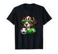 Bernese Mountain Dog Soccer Champion Fan T-Shirt - Minimalist Print Unisex