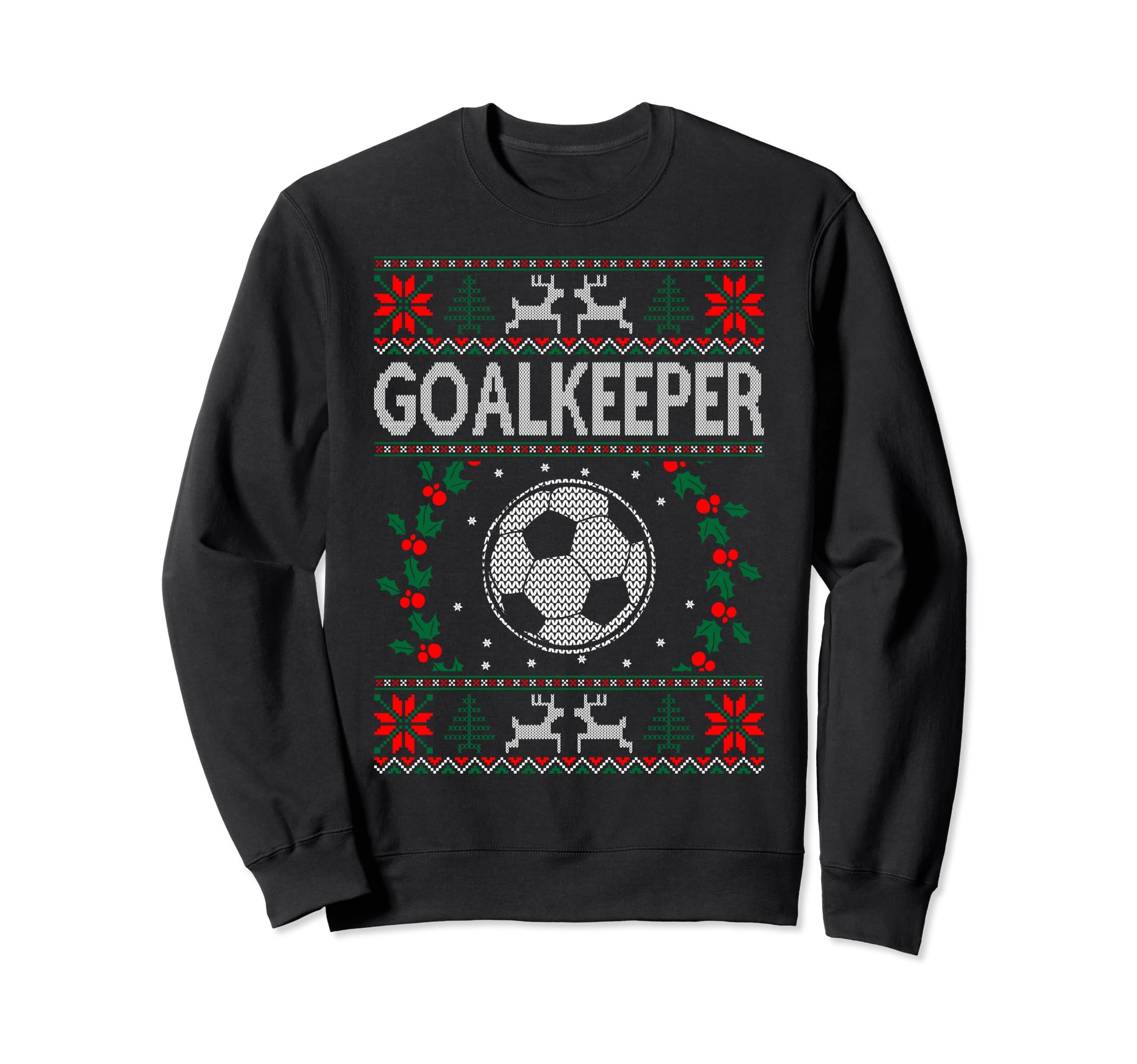 Goalkeeper Football Sports Ugly Sweatshirt - Streetwear Style for Adults