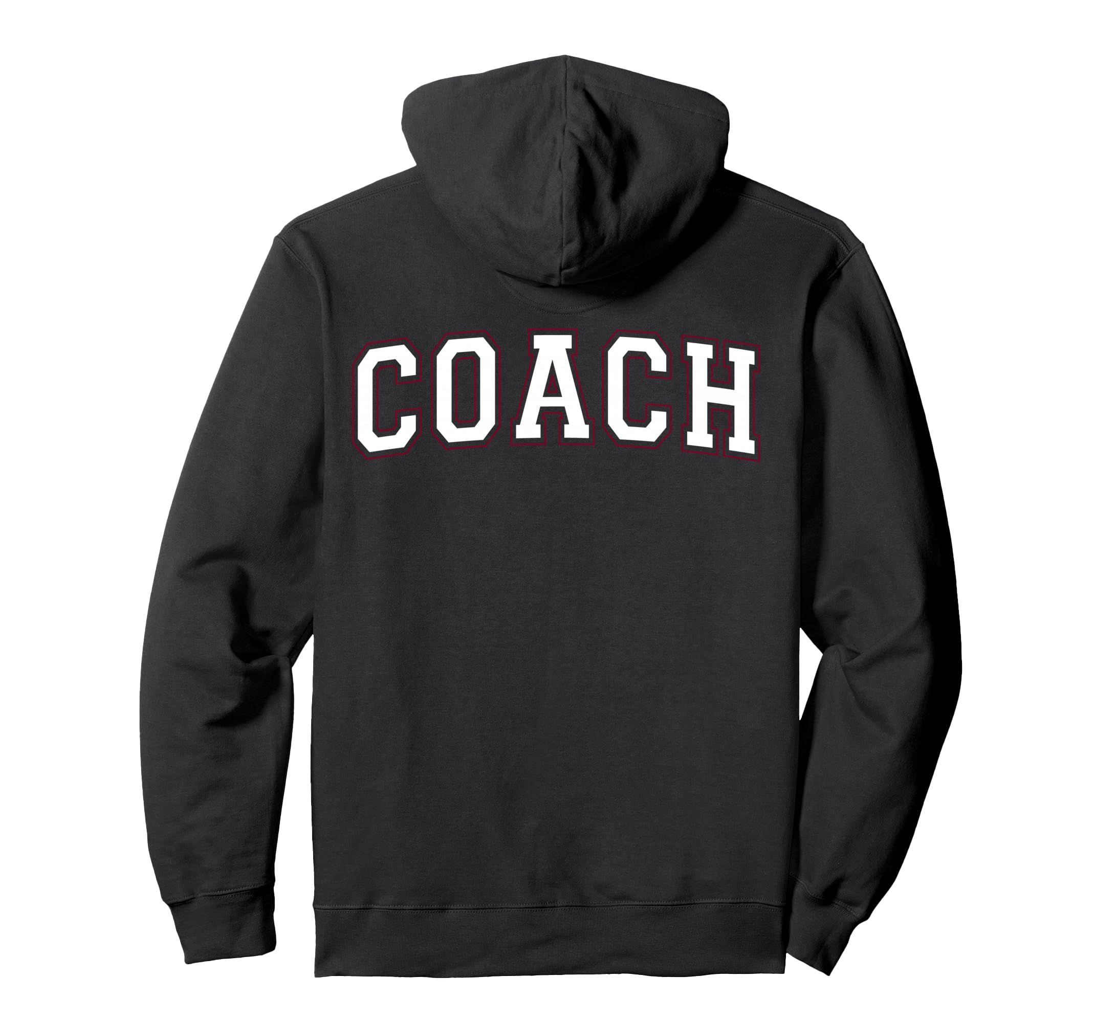 Coach Sports Trainer Varsity White And Hoodie - Graphic Print Unisex