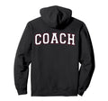 Coach Sports Trainer Varsity White And Hoodie - Unique Graphic Men Women