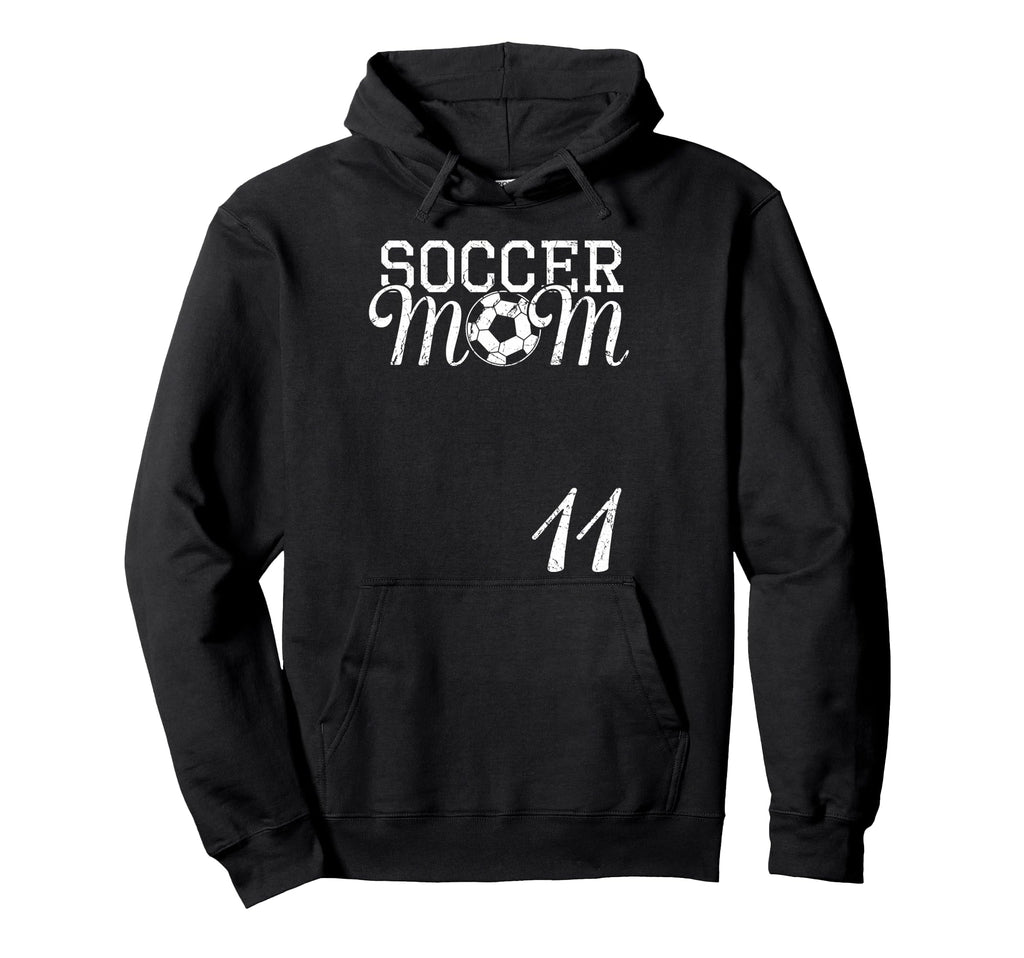 Soccer Mom Jersey Number 11 Favorite Hoodie - Unique Graphic Men Women