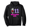 Unicorn Soccer 11Th Birthday Love Funny 11 Hoodie - Novelty Apparel Unisex