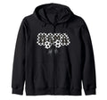 Soccer Mama Bow Mom Mommy Mother Gift Hoodie - Minimalist Print for Adults