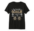 My Favorite Goalie Calls Me Popo T-Shirt - Unique Graphic Men Women