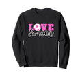 Soccer Soccer Player Love Soccer Sweatshirt - Custom Art Print for Adults