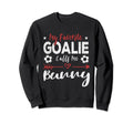 Funny Soccer Goalie Goalkeeper Mom T-Shirt - Aesthetic Graphic Unisex