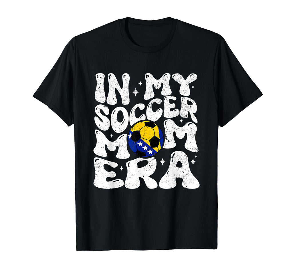 Soccer Mom Bosnian Mothers Coach T-Shirt - Fun Novelty Design Men Women