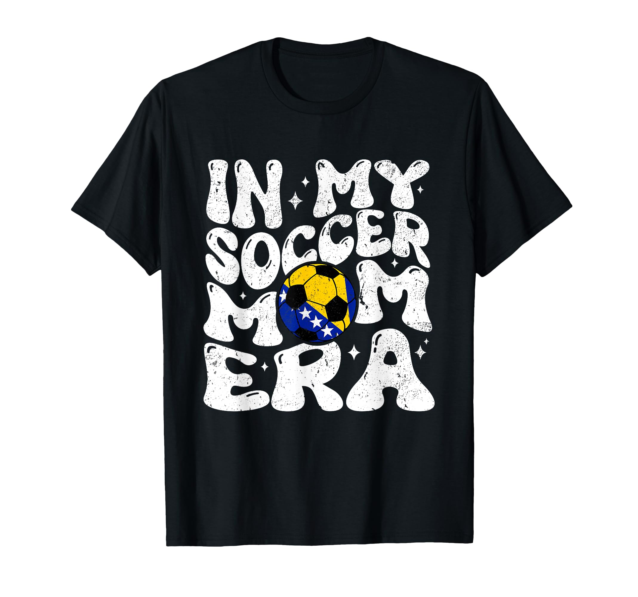 Soccer Mom Bosnian Mothers Coach T-Shirt - Fun Novelty Design Men Women