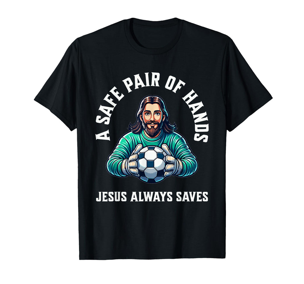 Jesus Soccer Football Christianity T-Shirt - Trendy Graphic for Adults