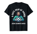 Jesus Soccer Football Christianity T-Shirt - Trendy Graphic for Adults