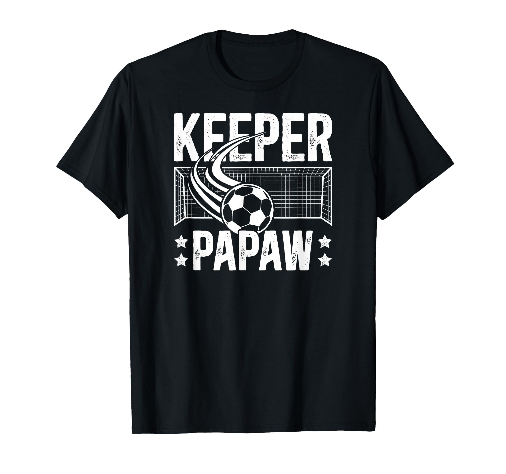 Soccer Keeper Papaw Soccer Goalie T-Shirt - Trendy Graphic for Adults
