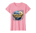 Soccer Runs My Veins Passionate T-Shirt - Casual Everyday Wear Men Women