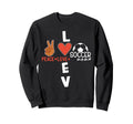 Womens My Soccer Mom Era Moms Soccer Sweatshirt - Graphic Print Men Women
