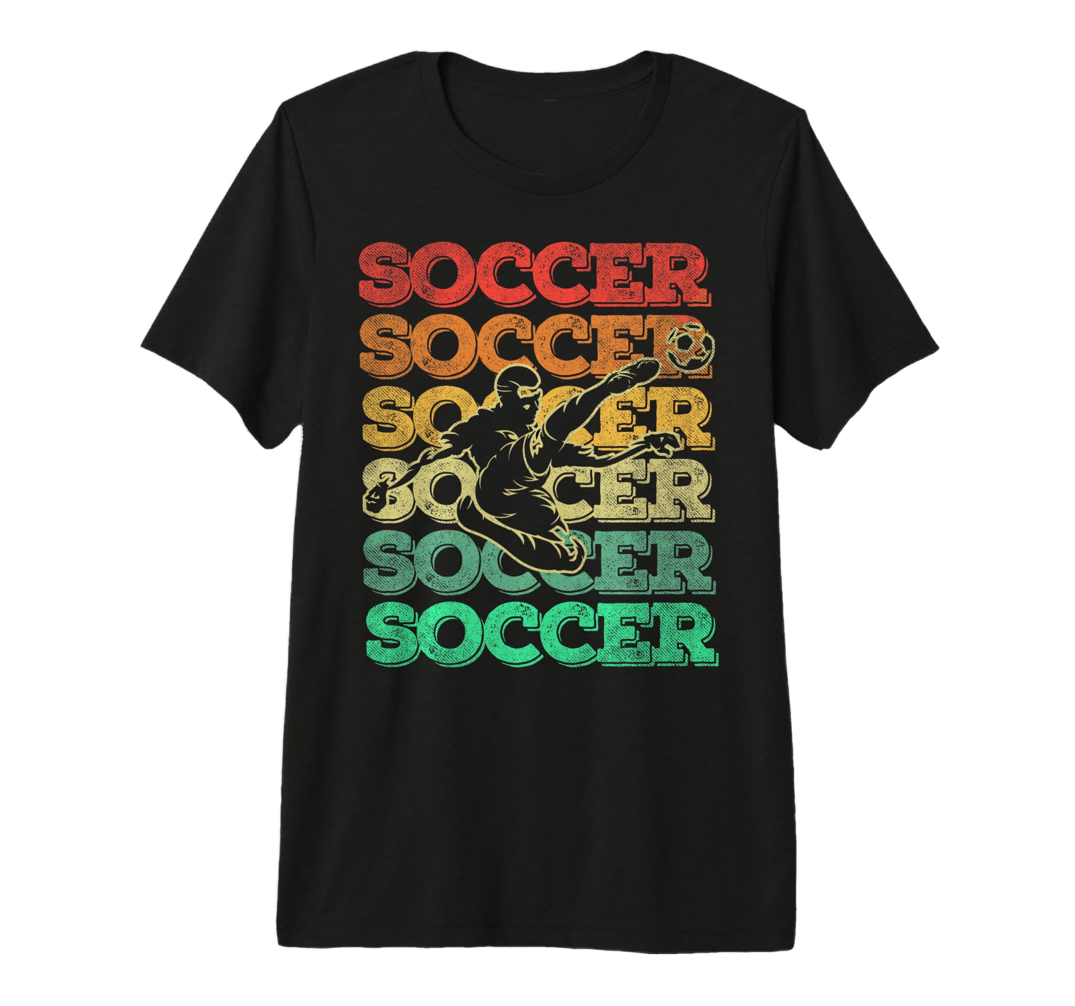 Bicycle Kick Soccer Goalie Player T-Shirt - Fun Novelty Design Men Women