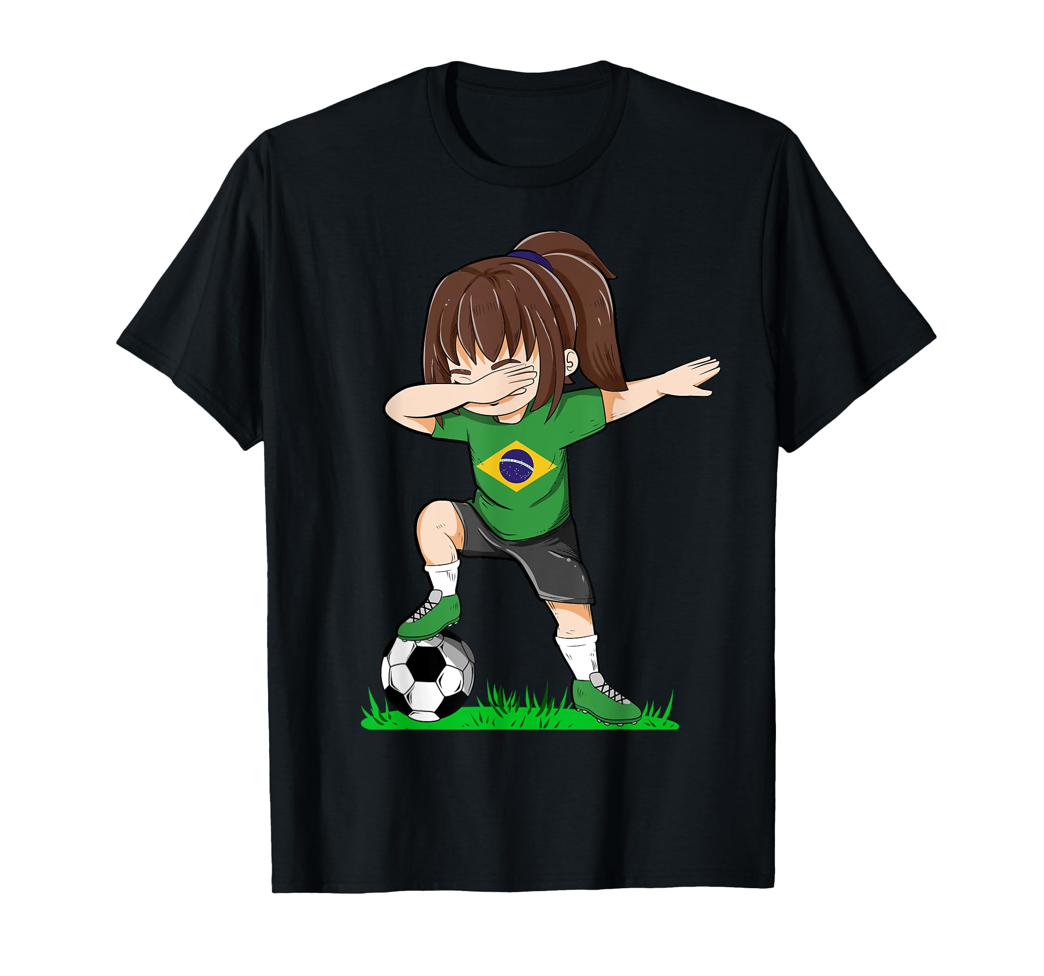 Soccer Brazil Jersey Brazilian T-Shirt - Casual Everyday Wear for Adults
