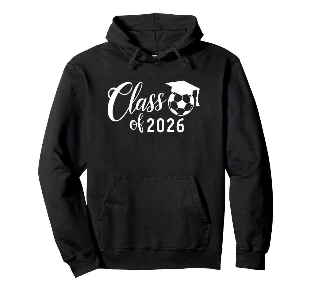 Senior Class 2026 Graduate 2025 Soccer Season Hoodie - Graphic Print Unisex