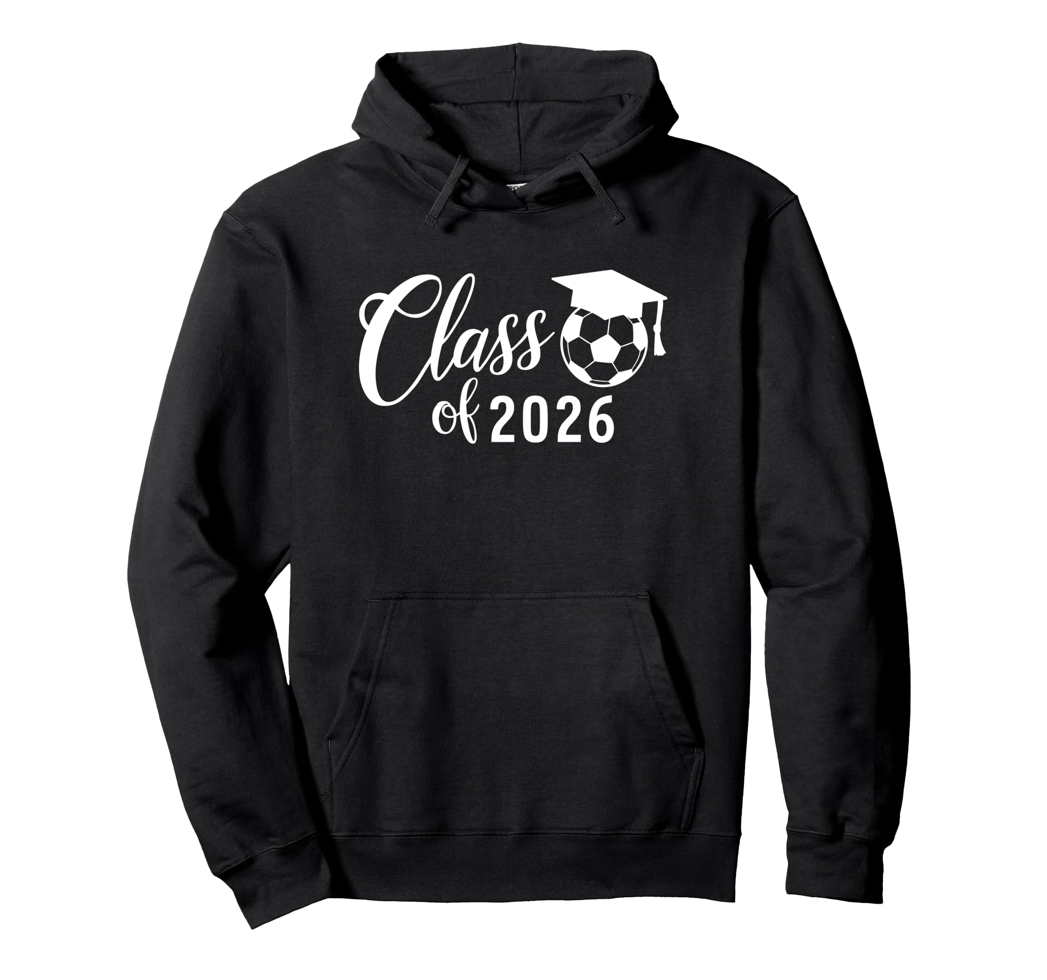 Senior Class 2026 Graduate 2025 Soccer Season Hoodie - Graphic Print Unisex