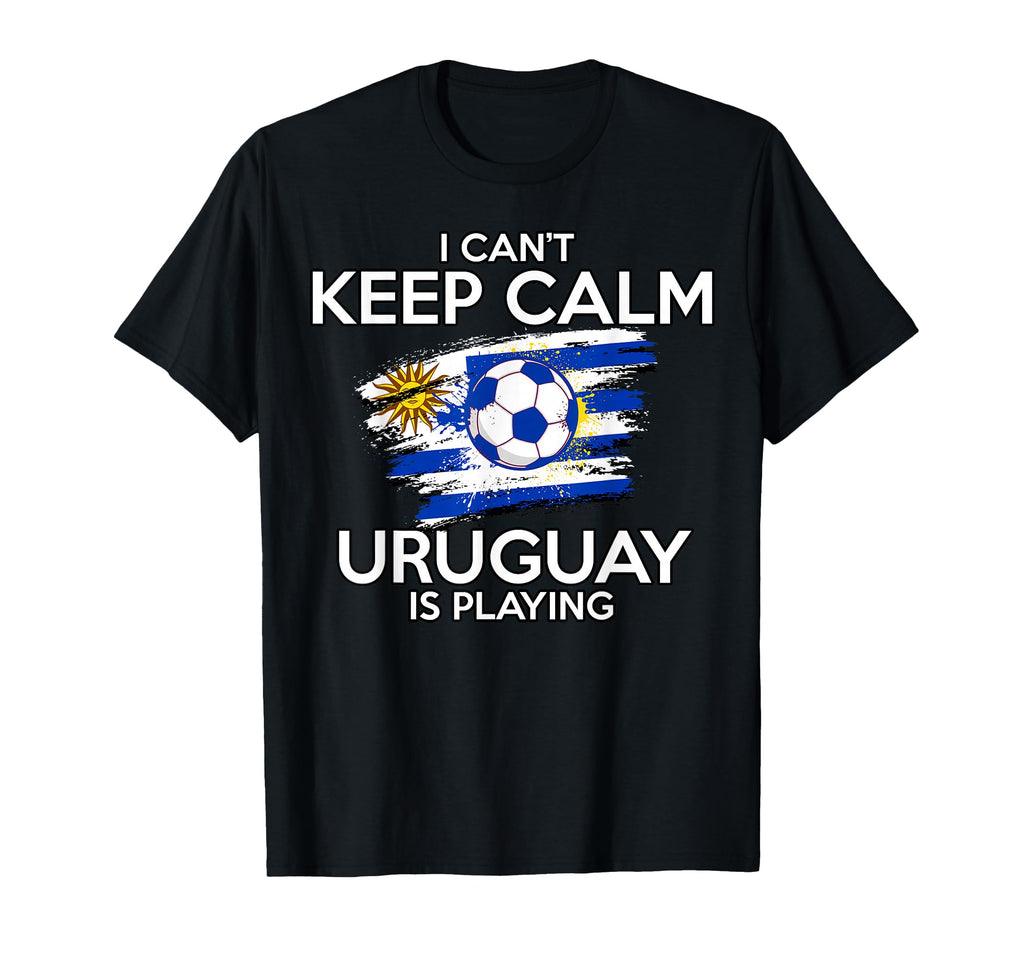 Uruguay Football Fan Soccer Game T-Shirt - Aesthetic Graphic Men Women