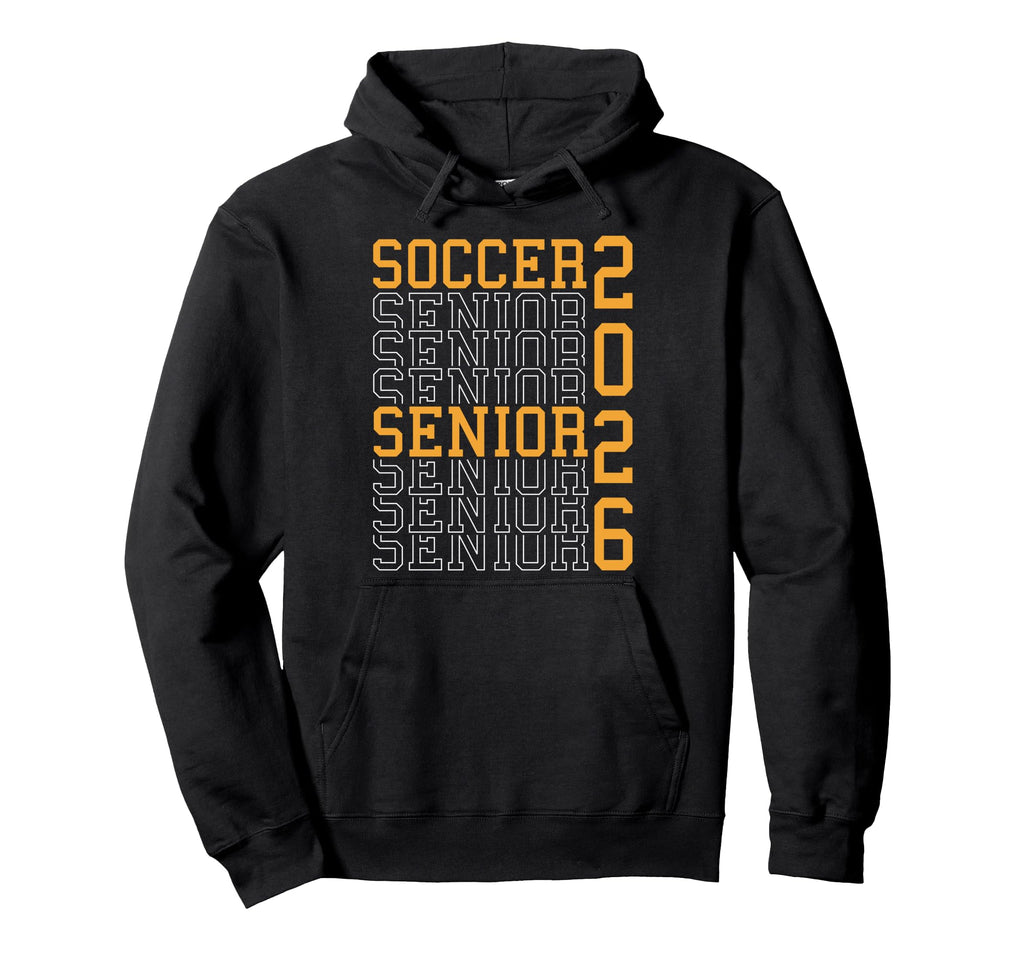 Soccer Senior Night Soccer Senior 2026 Hoodie - Trendy Graphic Unisex