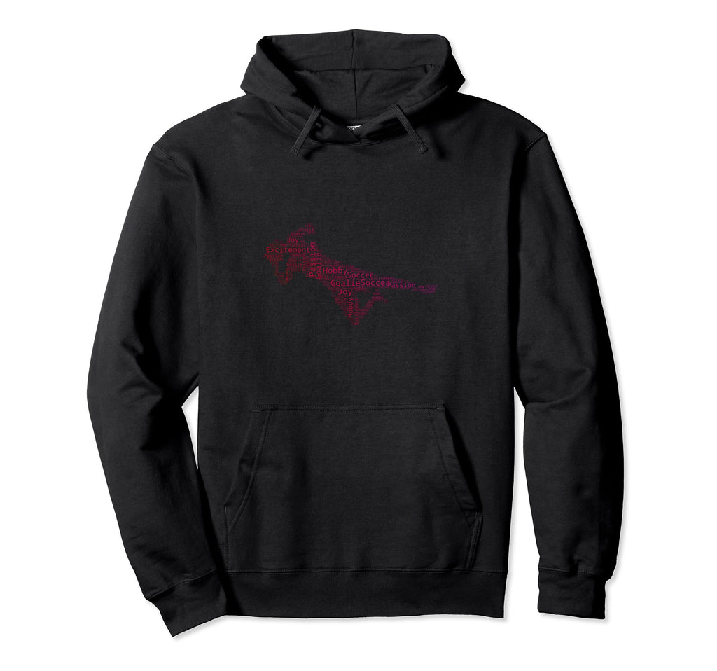 Footballer Goalkeeper Football Player Hoodie - Novelty Apparel for Adults