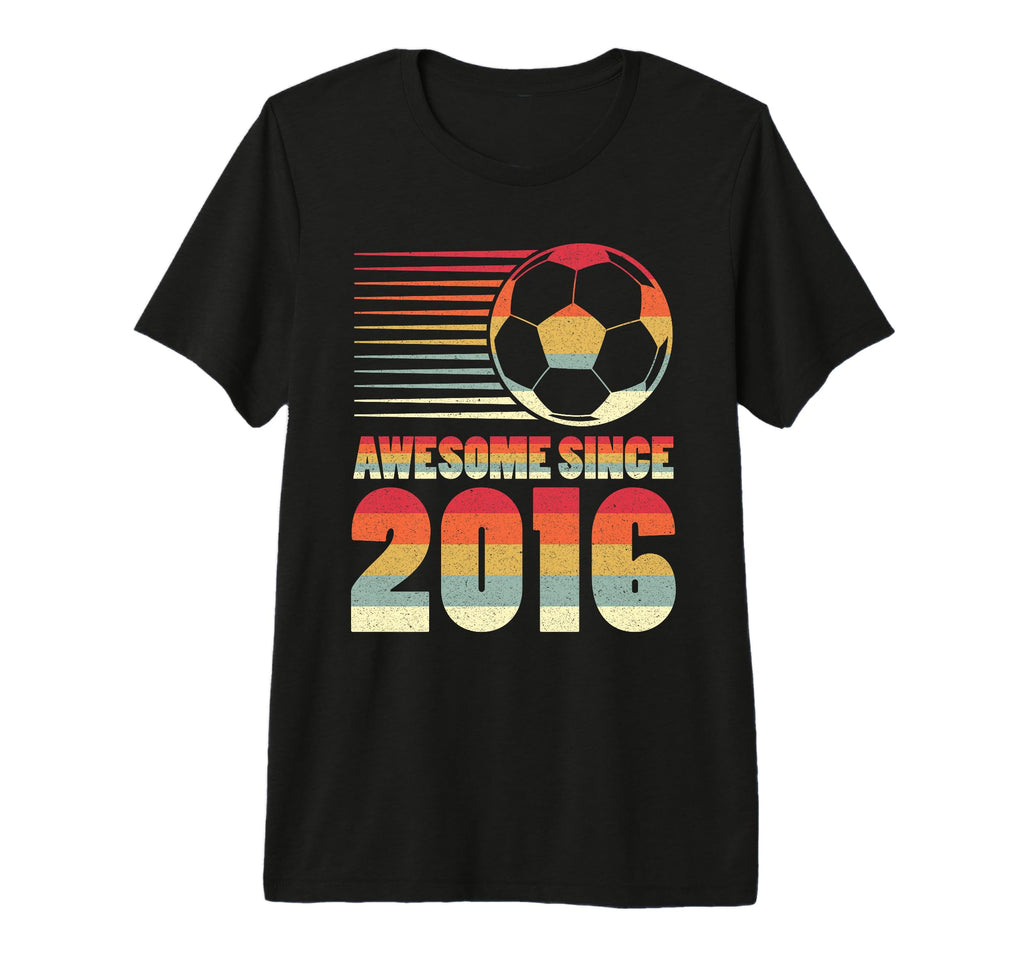 Awesome Since 2006 Soccer 10Th T-Shirt - Minimalist Print Men Women