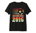 Awesome Since 2006 Soccer 10Th T-Shirt - Minimalist Print Men Women