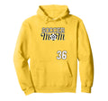 Number 36 Soccer Mom Mothers Day 36 Hoodie - Fun Novelty Design for Adults