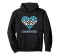 Argentina Heart Argentinian Soccer Team Hoodie - Novelty Apparel Men Women
