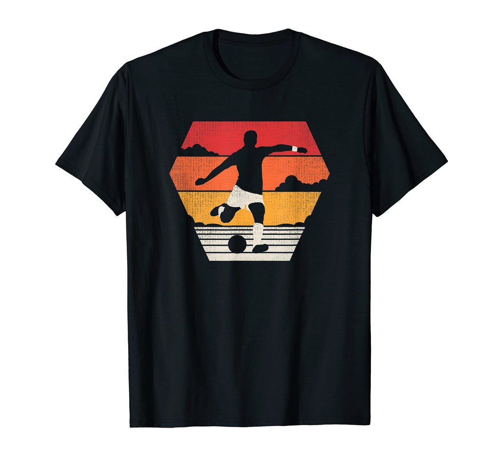 Soccer 70S 80S Player Gift T-Shirt - Novelty Apparel Men Women