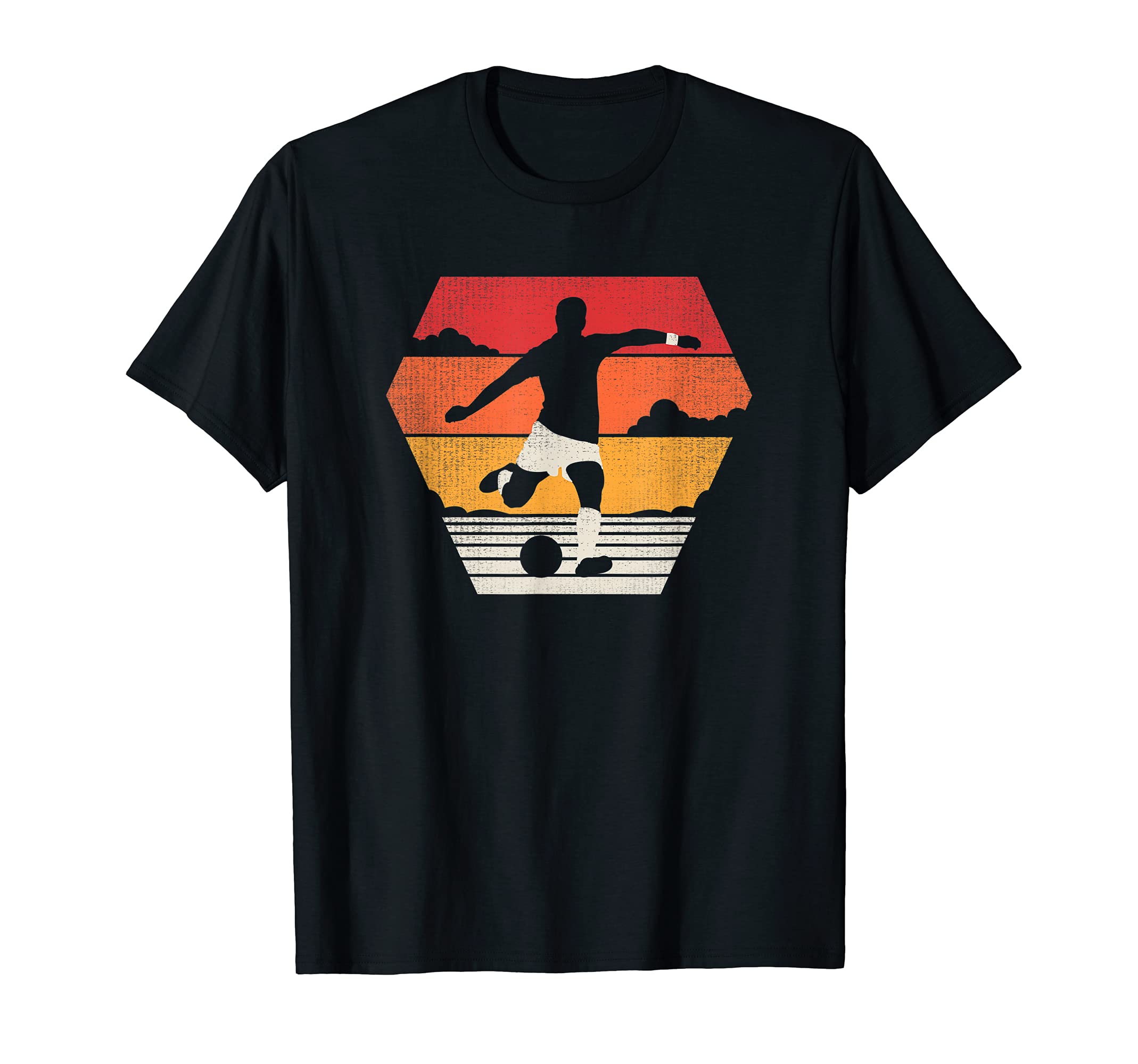 Soccer 70S 80S Player Gift T-Shirt - Novelty Apparel Men Women