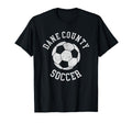 Dane County Soccer Distressed 90S T-Shirt - Novelty Apparel Unisex