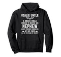 Hockey Goalie Uncle Hockey Keeper Hoodie - Aesthetic Graphic for Adults