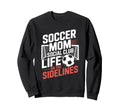 Soccer Mom Social Club Life Sweatshirt - Minimalist Print Men Women