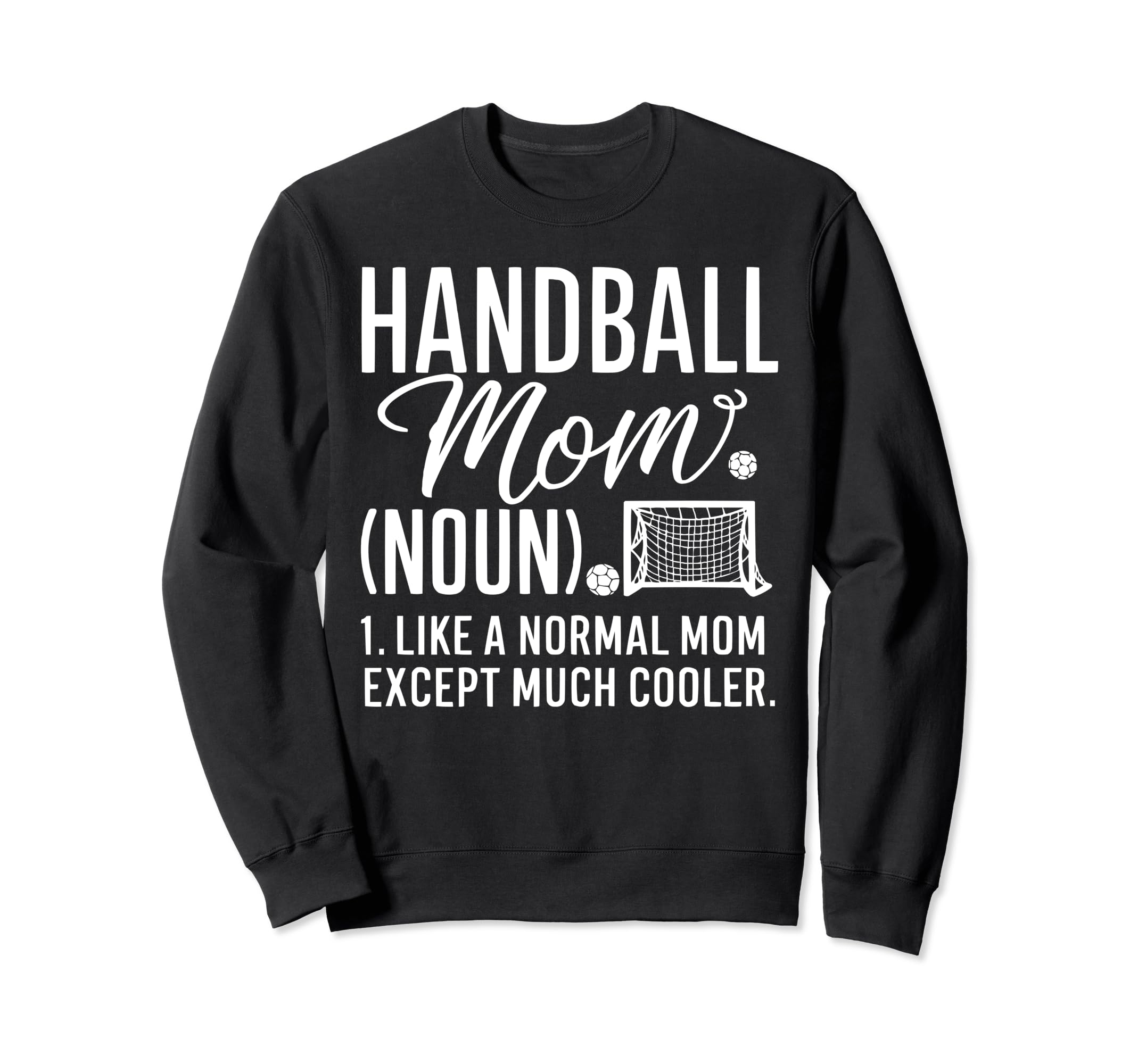 I Love Handball Player Sports Sweatshirt - Graphic Print for Adults